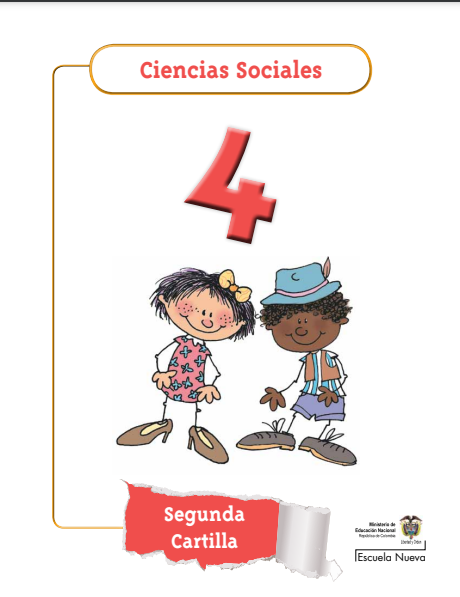 Segunda cartilla: Ciencia Sociales grado 4